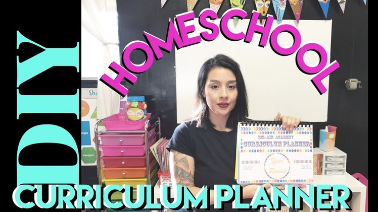 Homeschool Curriculum Planner, DIY !