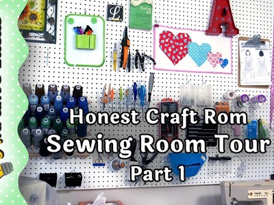 Honest Craft Room, Sewing Room Tour PART 1- Akram's Ideas Ep. 2-09