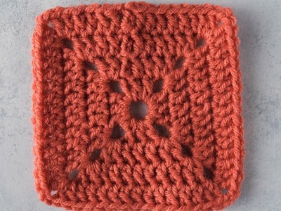 How to Crochet a Solid Granny Square | AllFreeCrochet