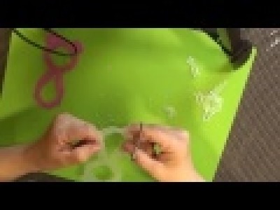 How to Cut the Plastic Canvas Easily Using a Mold Made of Plastic Canvas