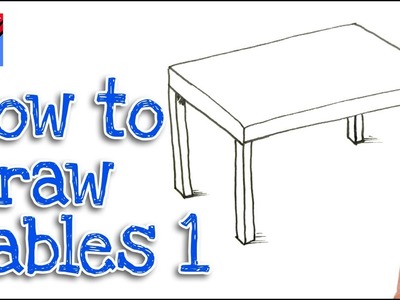 How to draw a table Real Easy - Step by Step #1