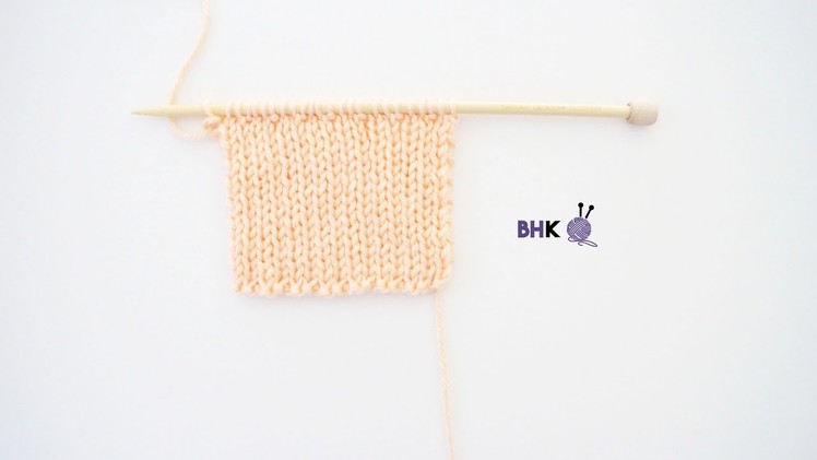 How to Knit the 2x1 Rib Stitch for Complete Beginners Left Handed