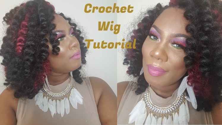 HOW TO MAKE A CROCHET WIG WITHOUT A CROCHET NEEDLE HAIR TUTORIAL