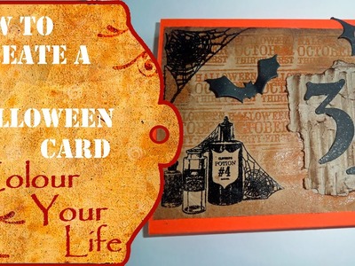 How to make a Pull Shaker card for Halloween