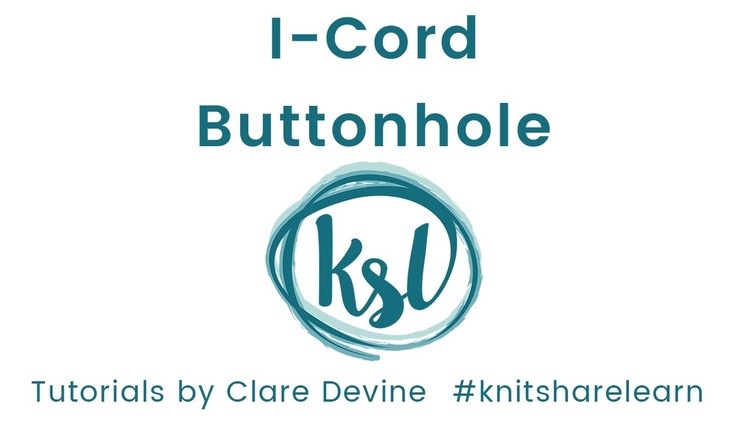 I-cord Buttonhole