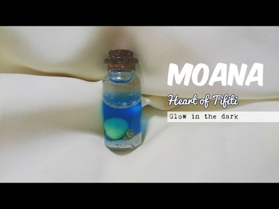 MOANA -Heart of Tefiti miniature bottle charm (GLOW IN THE DARK)