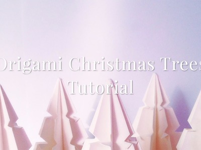 Origami Tutorial: Xmas Tree
