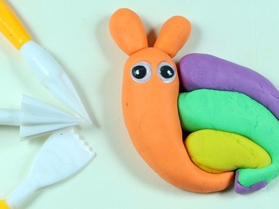 Play Doh Animals - Clay Caterpillar Modelling for Kids