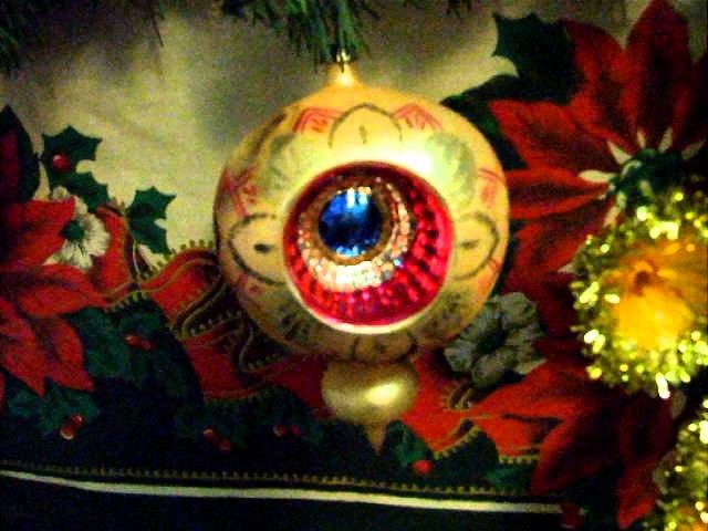 Polish Glass Christmas balls from the 1950s- medium to large sizes
