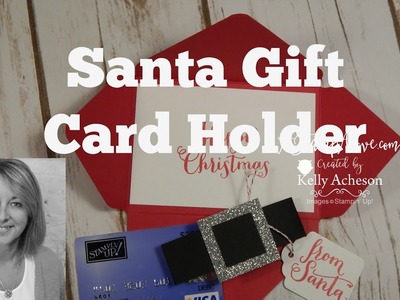 Santa Gift Card Holder Video