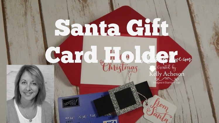 Santa Gift Card Holder Video
