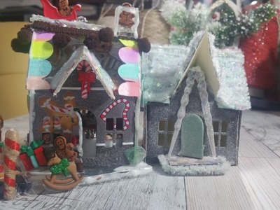 Sizzix Tim Holtz Gingerbread House with glass top roof