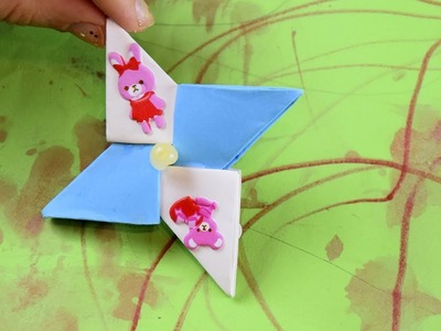 Spinner of paper 3D origami Tutorial