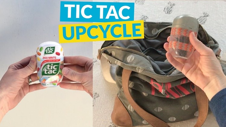 Tic Tac Container Upcycle