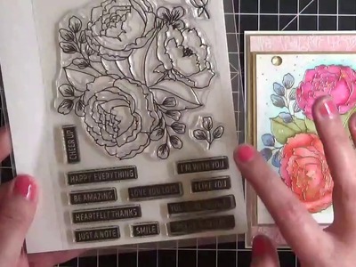 Watercolor Tips with Zig Markers and Mama Elephant Stamps
