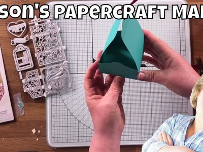 Alison's Papercraft Makes - Cupcake Box Basic Build