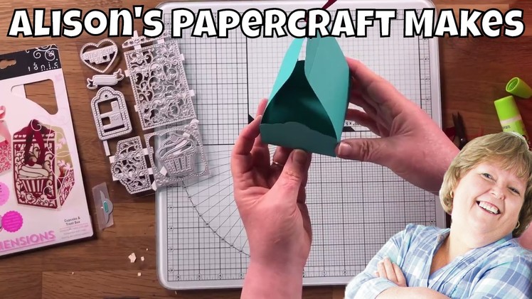 Alison's Papercraft Makes - Cupcake Box Basic Build