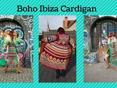 Boho Ibiza Cardigan part 5