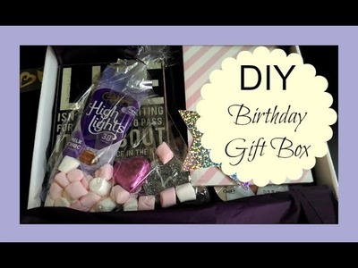 DIY BIRTHDAY GIFT BOX | FRIEND