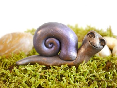 DIY Fairy Garden Snail Tutorial