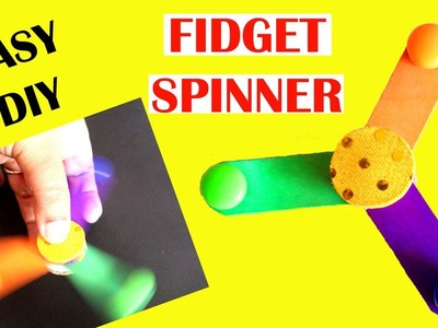 DIY Fidget Spinner without Bearings | How to Make Step by Step | Little Carfties