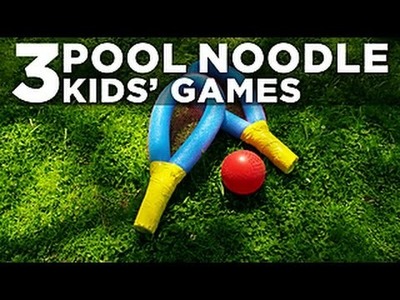 DIY Pool Noodle Kids' Games - HGTV