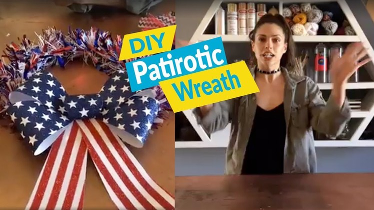 DIY Summer and Patriotic Wreaths