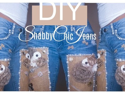 DIY: (Vintage Style) Shabby Chic Jeans!