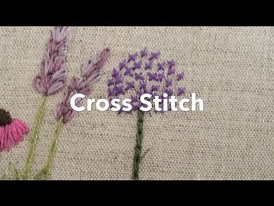 Embroidery Tutorial - Cross Stitch