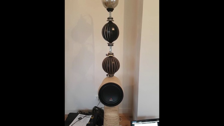 Extreme DIY Speaker build, Omni-directional handmade by SparrowlegsSpeakerDesign