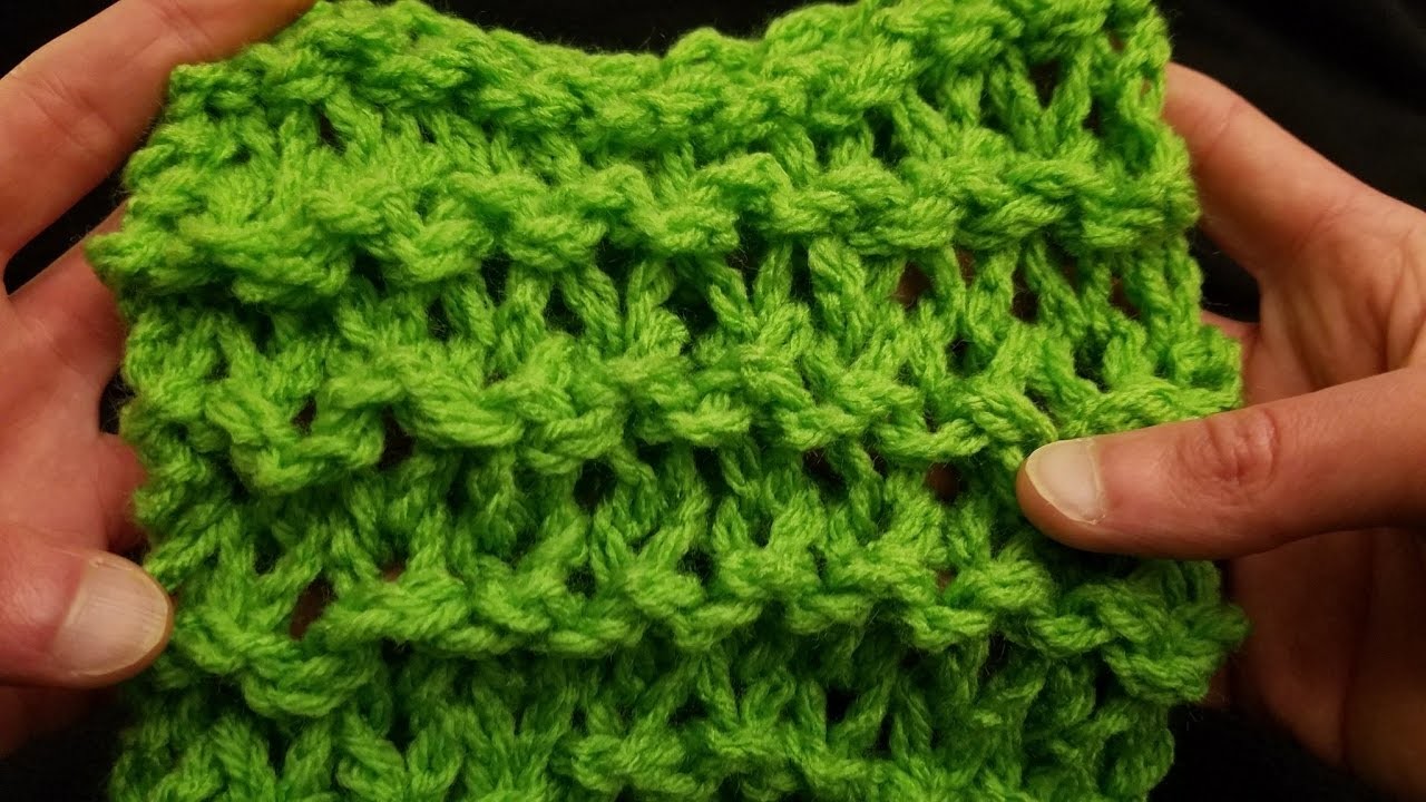 Finger Knit Garter Stitch Scarf Tutorial!