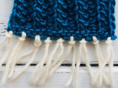 How to Add Fringe to an Afghan | AllFreeCrochet