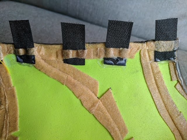 How to attach straps, velcro, and elastics to worbla