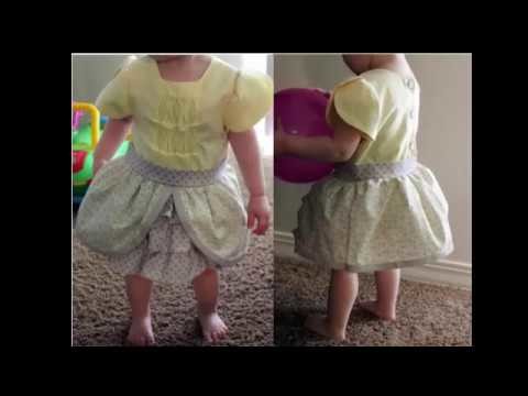 How to Cut & Stitch Simple and Stylish Baby dress | Easy Baby dress Pattern