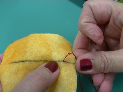 How to embroider: the backstitch