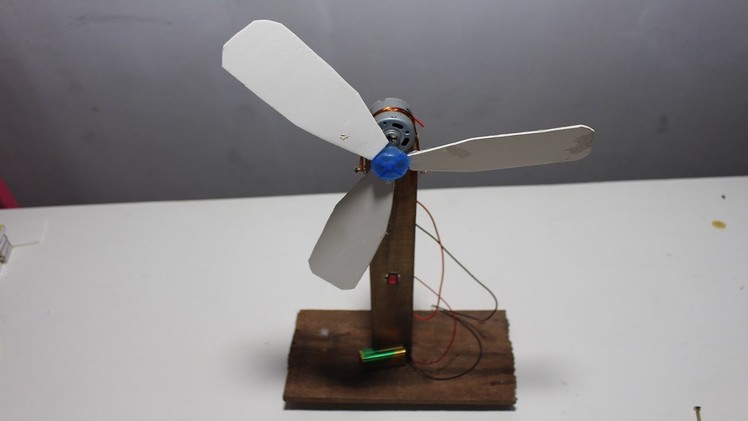 How to Make a Powerful Table Fan at Home