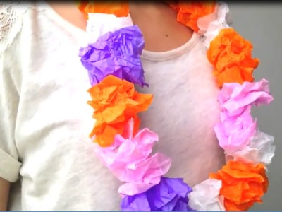 How To Make Paper Necklace