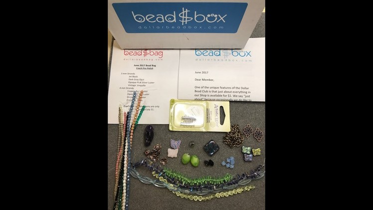 June Dollar Bead Box