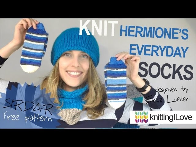 Knit Hermione's Everyday SOCKS - sirdar 0164 | knittingILove