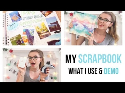 My Scrapbook. What I Use & Demo | HollieDollie