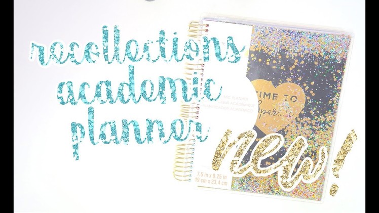 NEW Recollections Academic Planner Review and Flip-through!. New Michael's Planner!