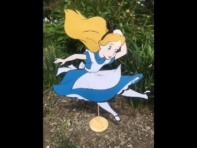 OFF THE MAT: Double Sided & Standing Alice in Wonderland