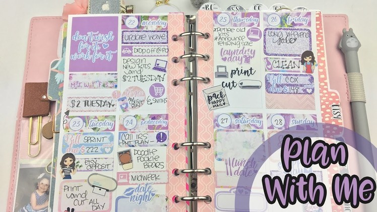 Personal Planner Plan With Me | Filofax Domino Soft | feat  Its Planning Time
