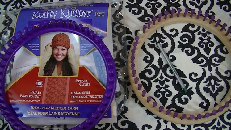 Purple 48 peg Knifty Knitter Replacement Loom