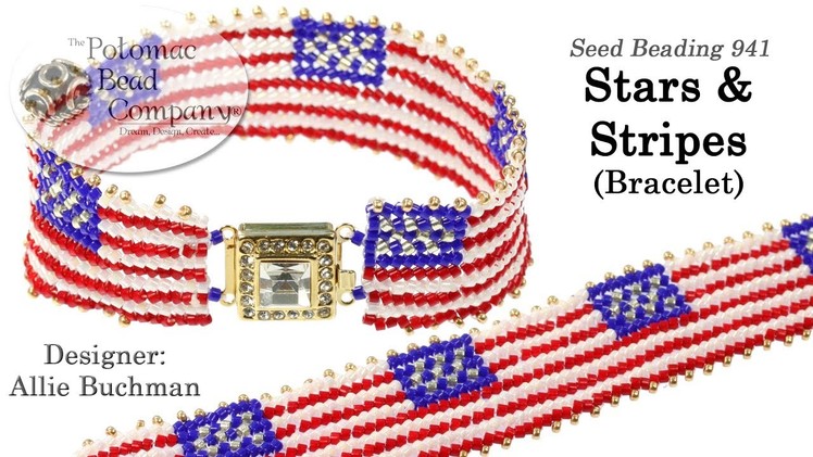 Stars & Stripes Bracelet (Tutorial)