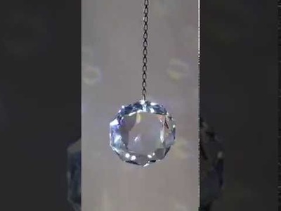 Swarovski crystal Strass Dahlia Prism Sun catcher by CrystalPlace