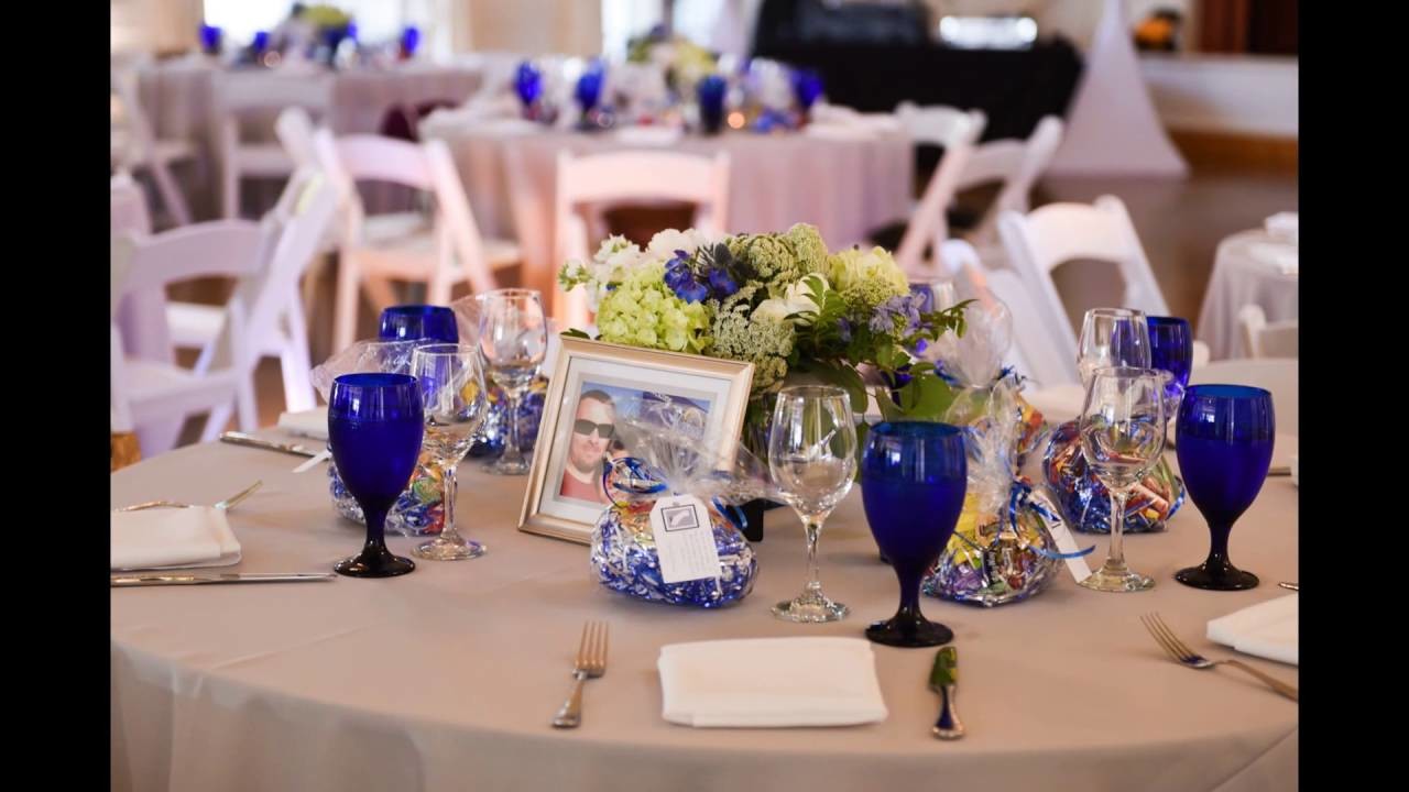 Travel Themed Blue and White Wedding at The Thursday Club, San Diego