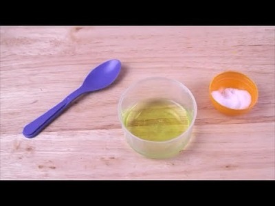 Tutorial: How to make SLIME with hand soap and salt?