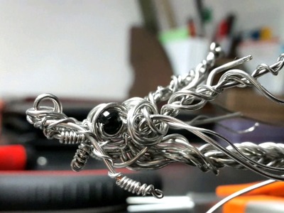 Tutorial - Wire Sculpture - Stainless Steel - Dragon - Rick Wire Art
