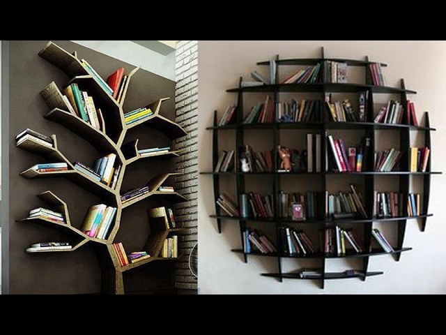 Wall rack design ideas، wooden wall rack designs، wooden wall shelves for books